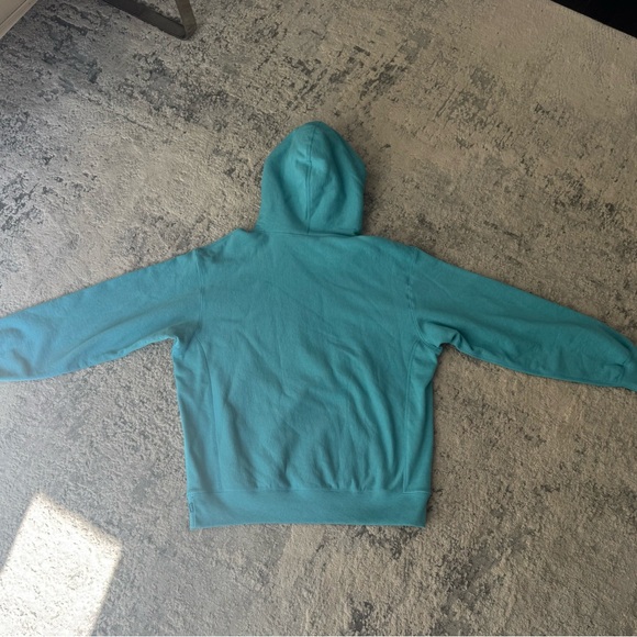 Supreme light Aqua Swarovski S Hoodie size medium - Picture 5 of 9